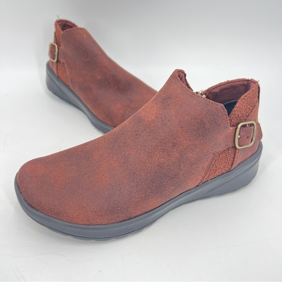 BZees Get Going Washable Booties Women's Shoes in Brown Size 8.5M MSRP $100 - Picture 8 of 10